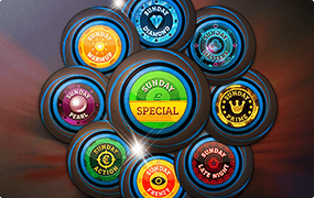 521 bet Programação de Domingo